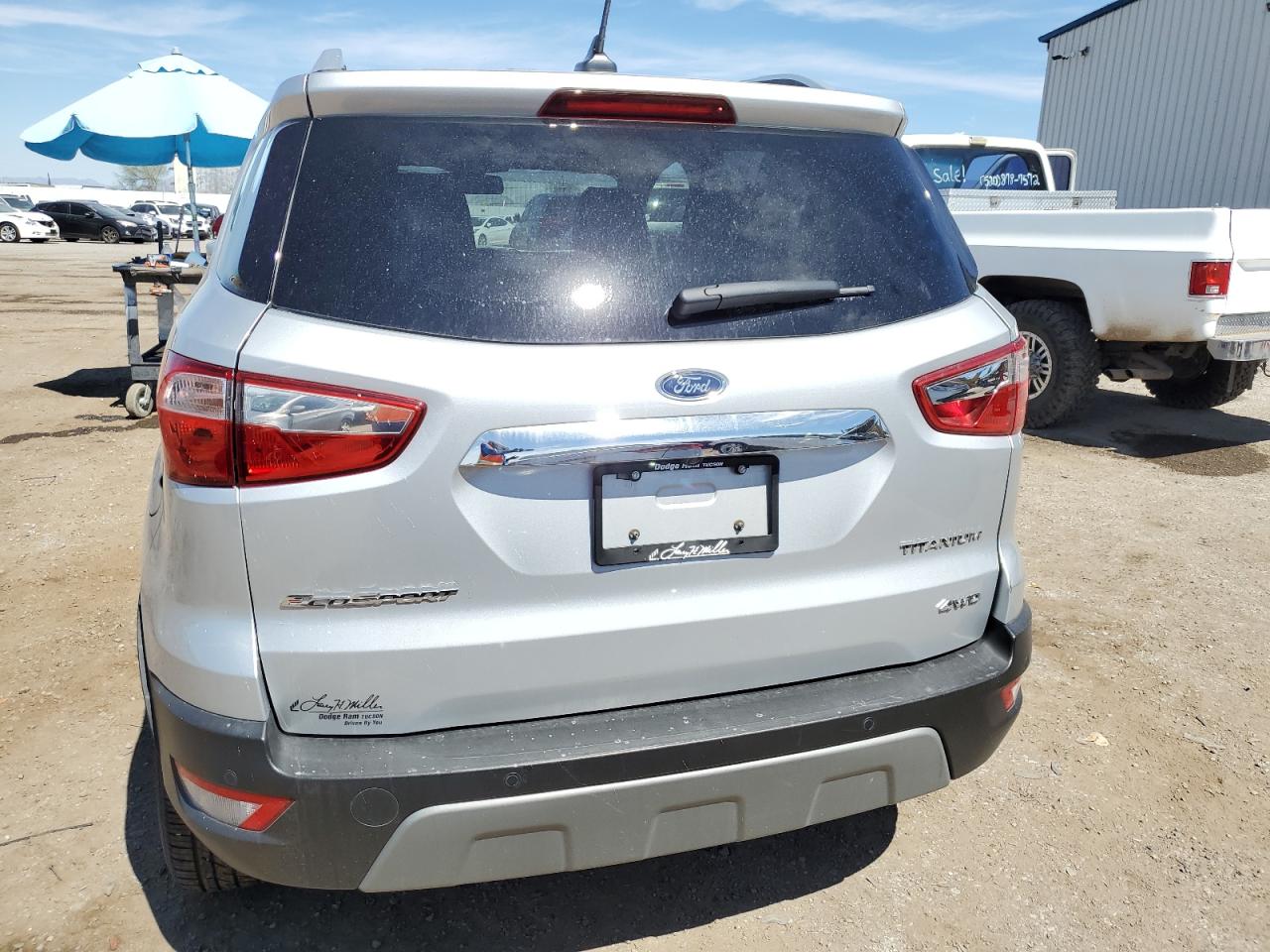 2019 Ford Ecosport Titanium VIN: MAJ6S3KL2KC261327 Lot: 47389234