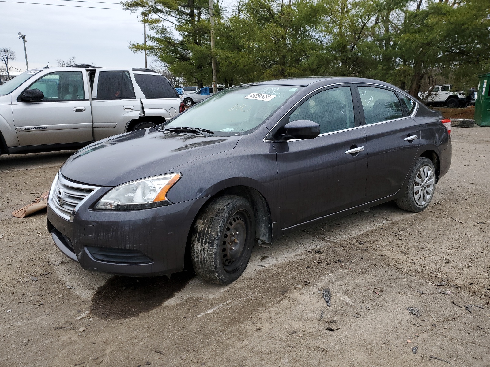 2014 Nissan Sentra S vin: 3N1AB7AP9EL682506