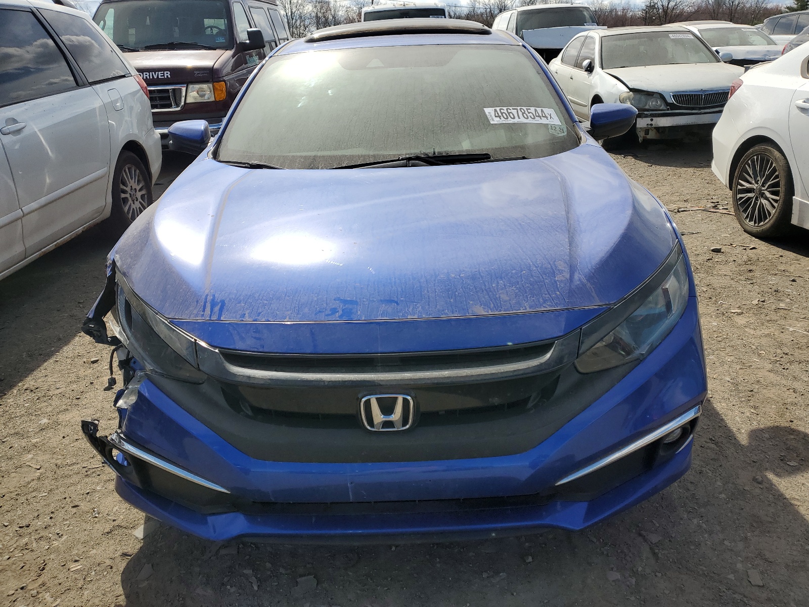 19XFC1F33LE214727 2020 Honda Civic Ex