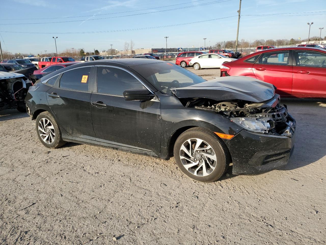 2018 Honda Civic Ex VIN: 19XFC2F71JE014032 Lot: 46231684