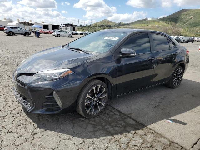  TOYOTA COROLLA 2018 Czarny