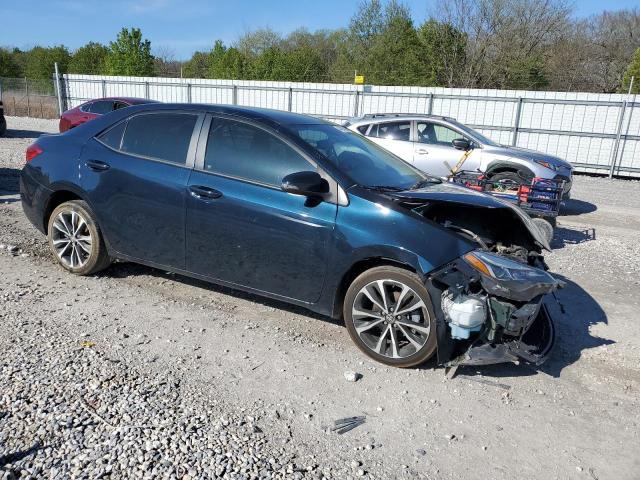  TOYOTA COROLLA 2017 Синий