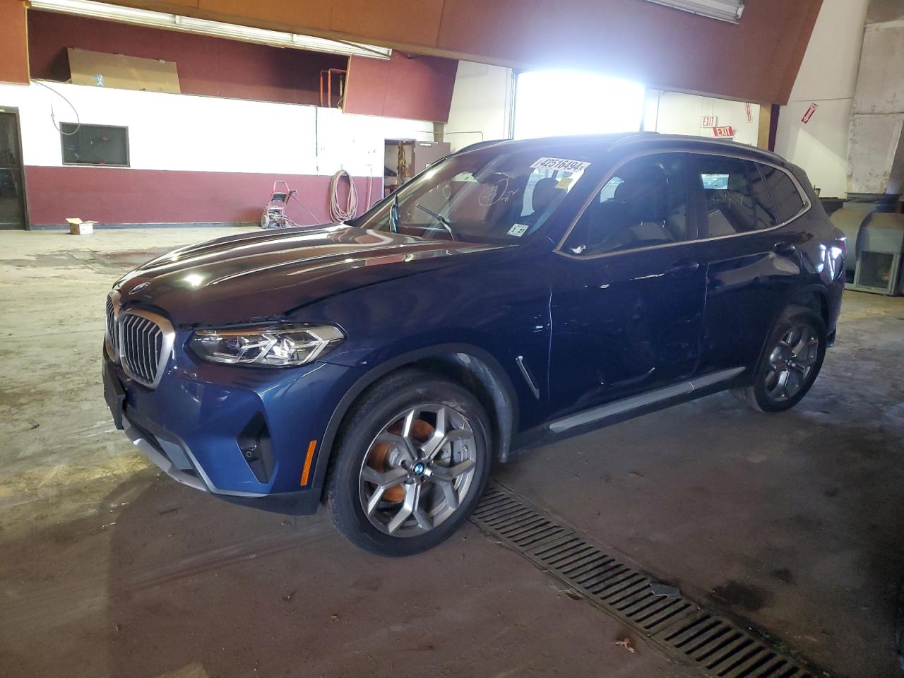 2022 BMW X3 xDrive30I VIN: 5UX53DP00N9N01224 Lot: 42516494