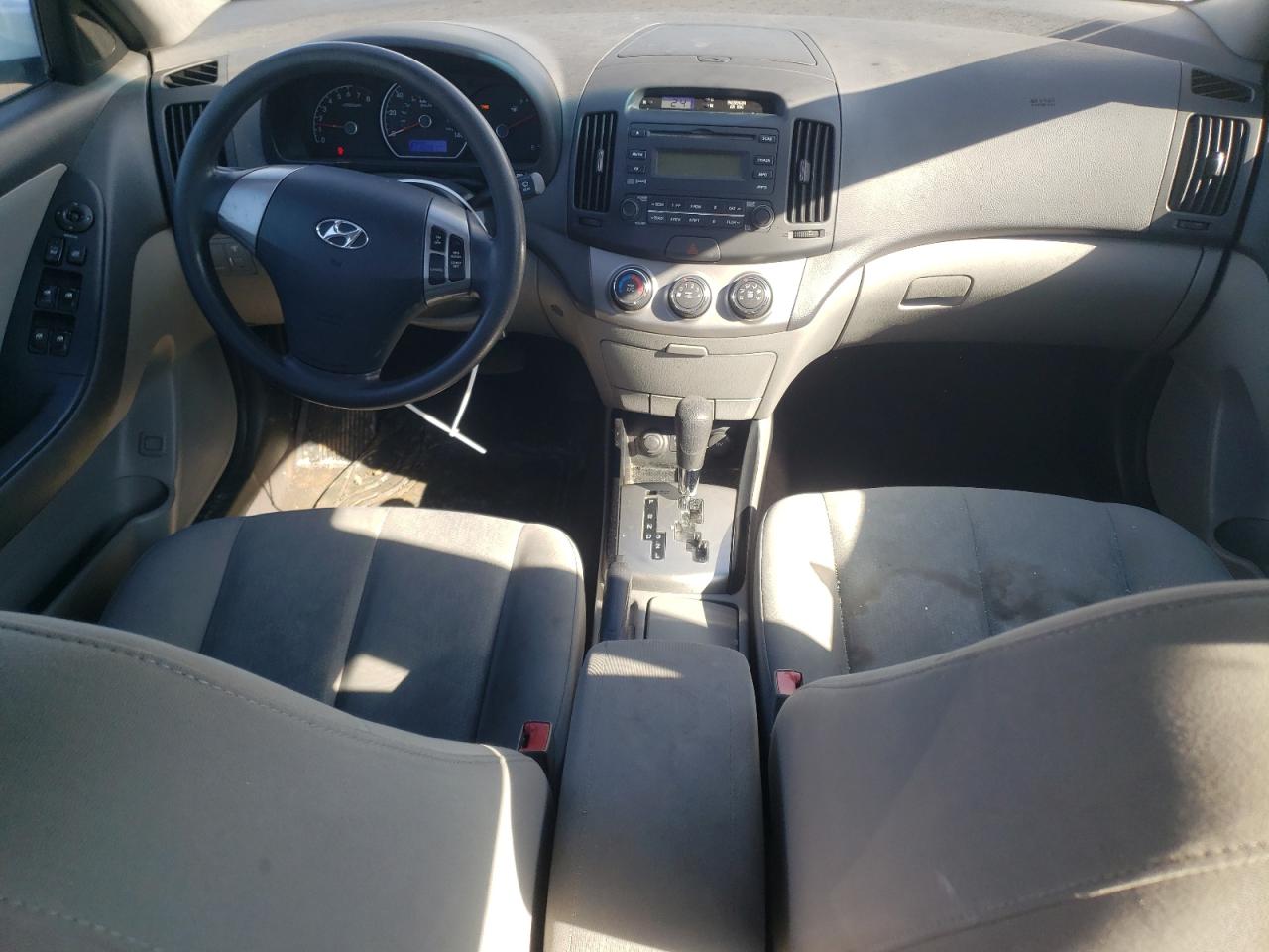 KMHDU4AD9AU930774 2010 Hyundai Elantra Blue