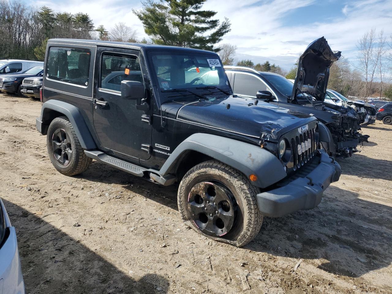 2016 Jeep Wrangler Sport VIN: 1C4AJWAG0GL129042 Lot: 48284954