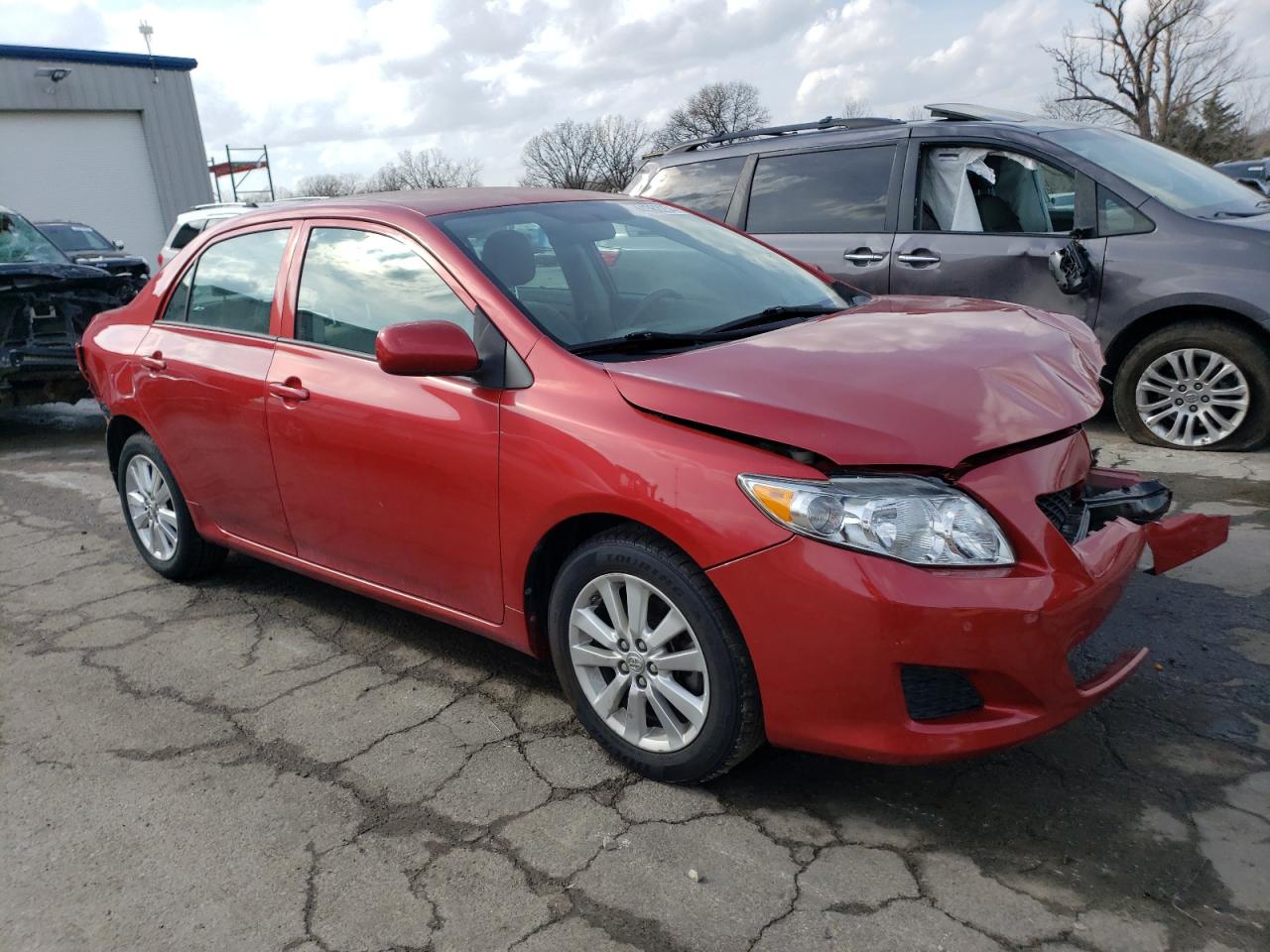 2010 Toyota Corolla Base VIN: 2T1BU4EE4AC364213 Lot: 44362234