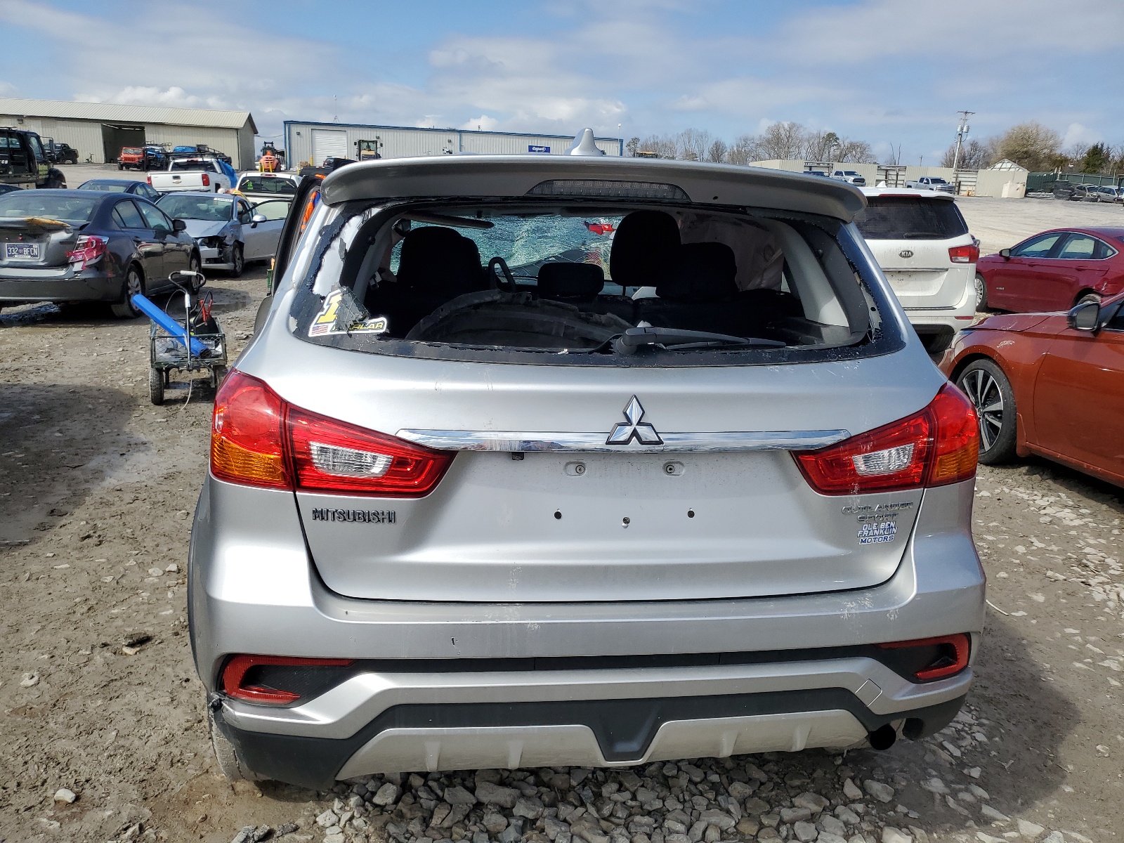 JA4AP3AU0KU020015 2019 Mitsubishi Outlander Sport Es