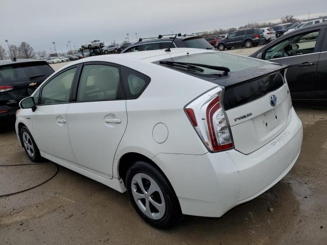  TOYOTA PRIUS 2012 Білий