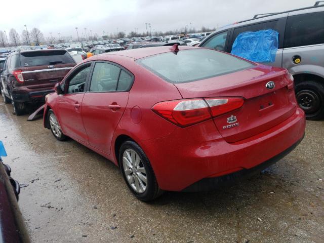  KIA FORTE 2014 Червоний