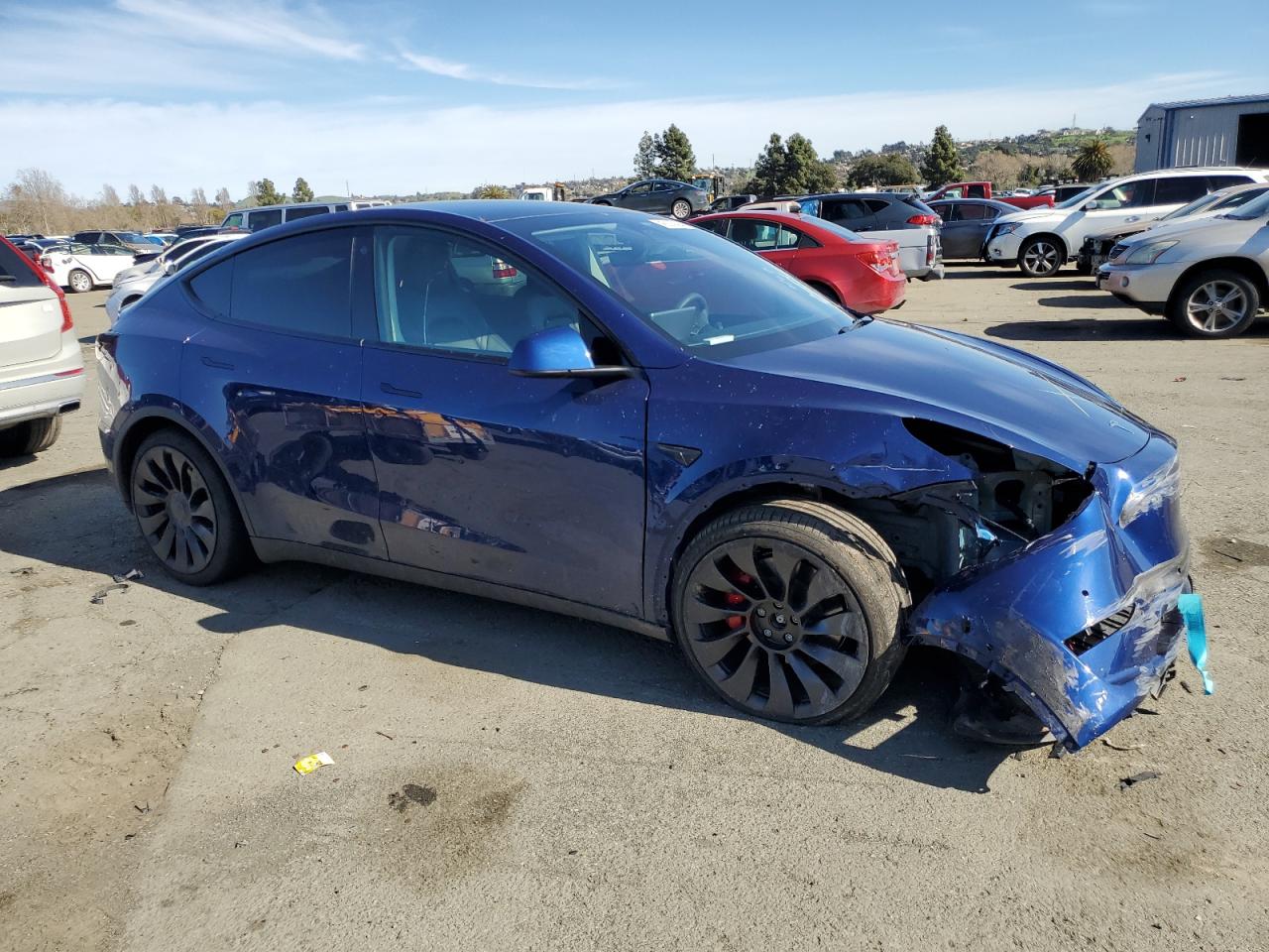 7SAYGDEF5NF575709 2022 Tesla Model Y