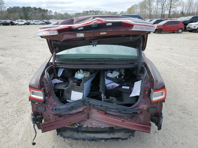  LINCOLN CONTINENTL 2018 Бордовий