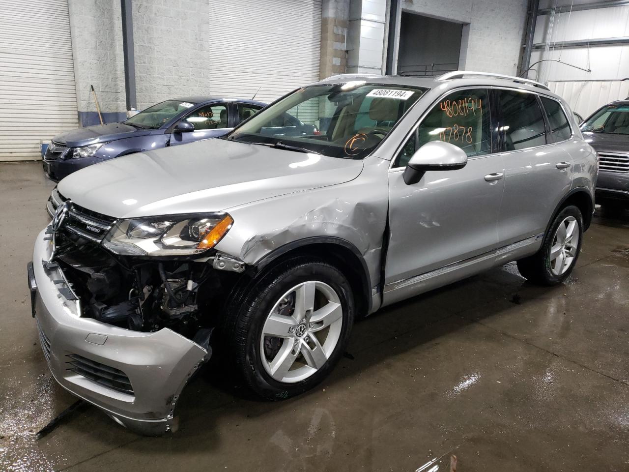 2011 Volkswagen Touareg Hybrid VIN: WVGFG9BP7BD001934 Lot: 48081194