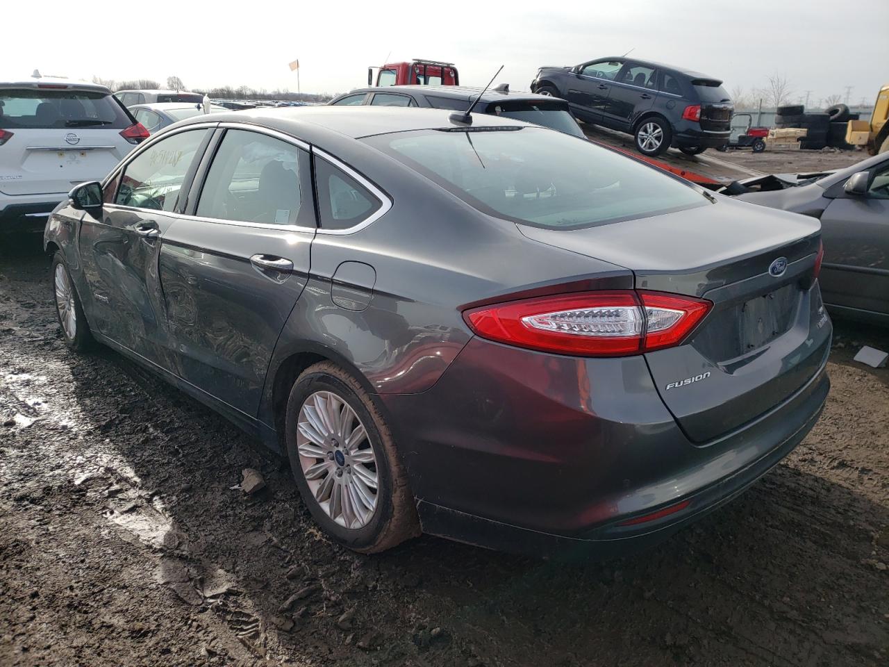 2015 Ford Fusion Se Hybrid VIN: 3FA6P0LU8FR167712 Lot: 46514284