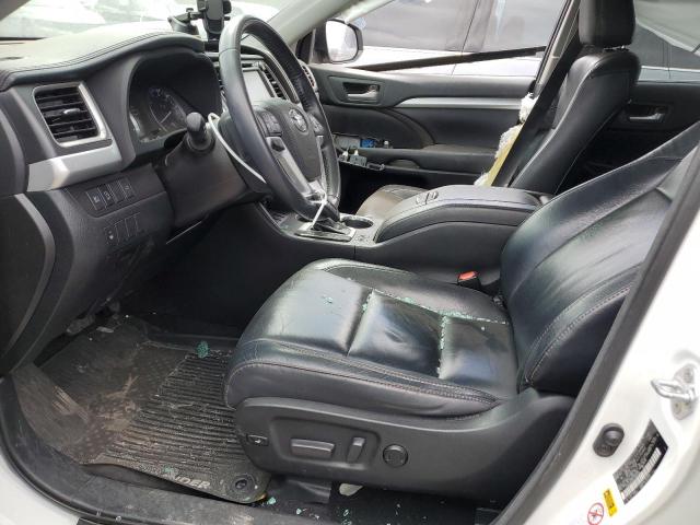  TOYOTA HIGHLANDER 2018 Білий