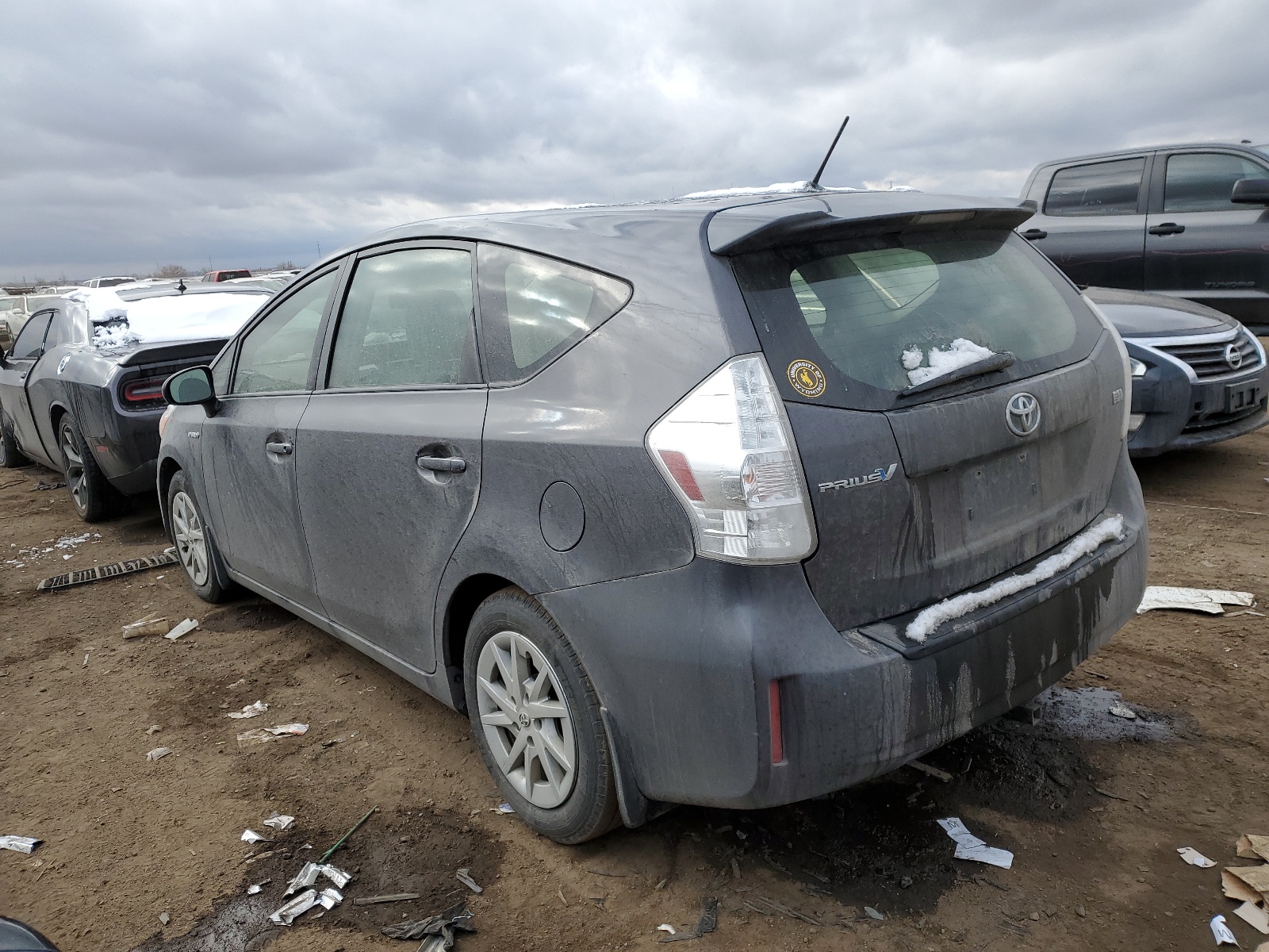 2014 Toyota Prius V vin: JTDZN3EU7EJ002383