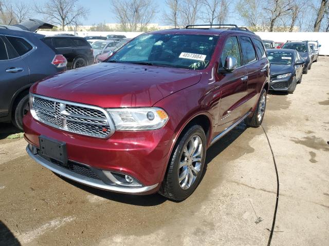  DODGE DURANGO 2017 Бургунді