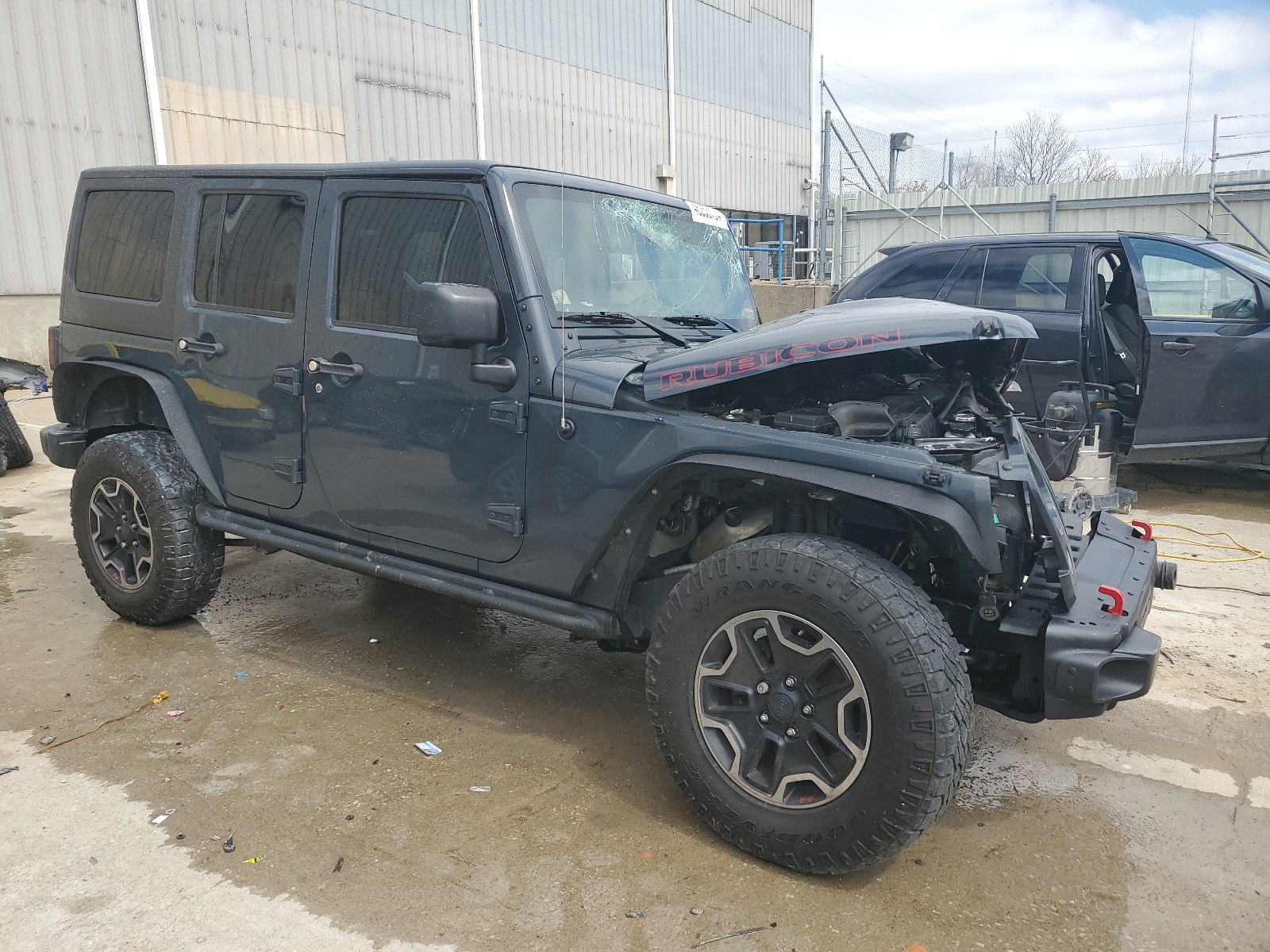 2017 Jeep Wrangler Unlimited Rubicon vin: 1C4BJWFG0HL543243