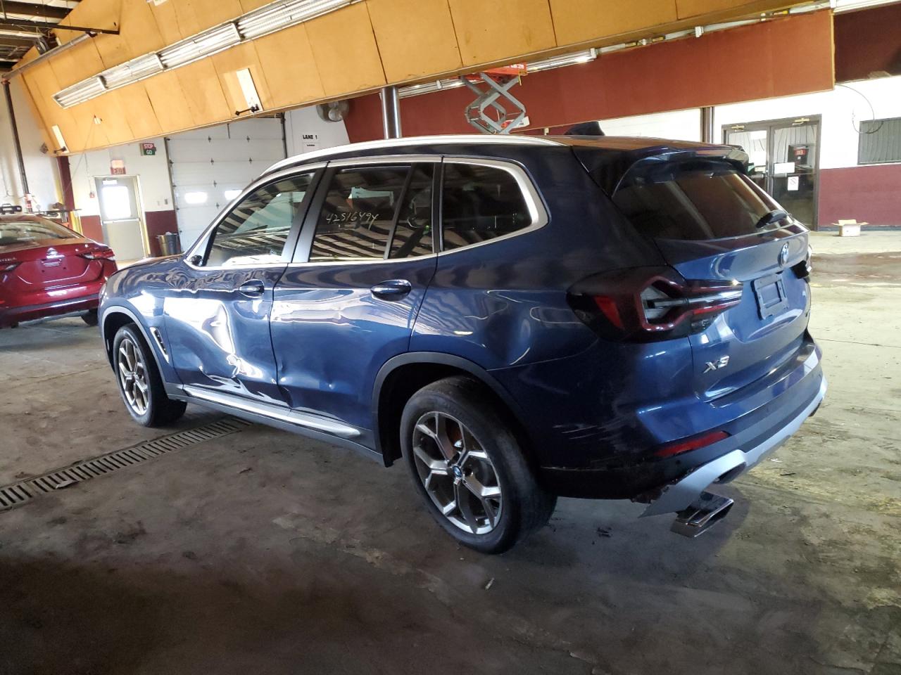 2022 BMW X3 xDrive30I VIN: 5UX53DP00N9N01224 Lot: 42516494