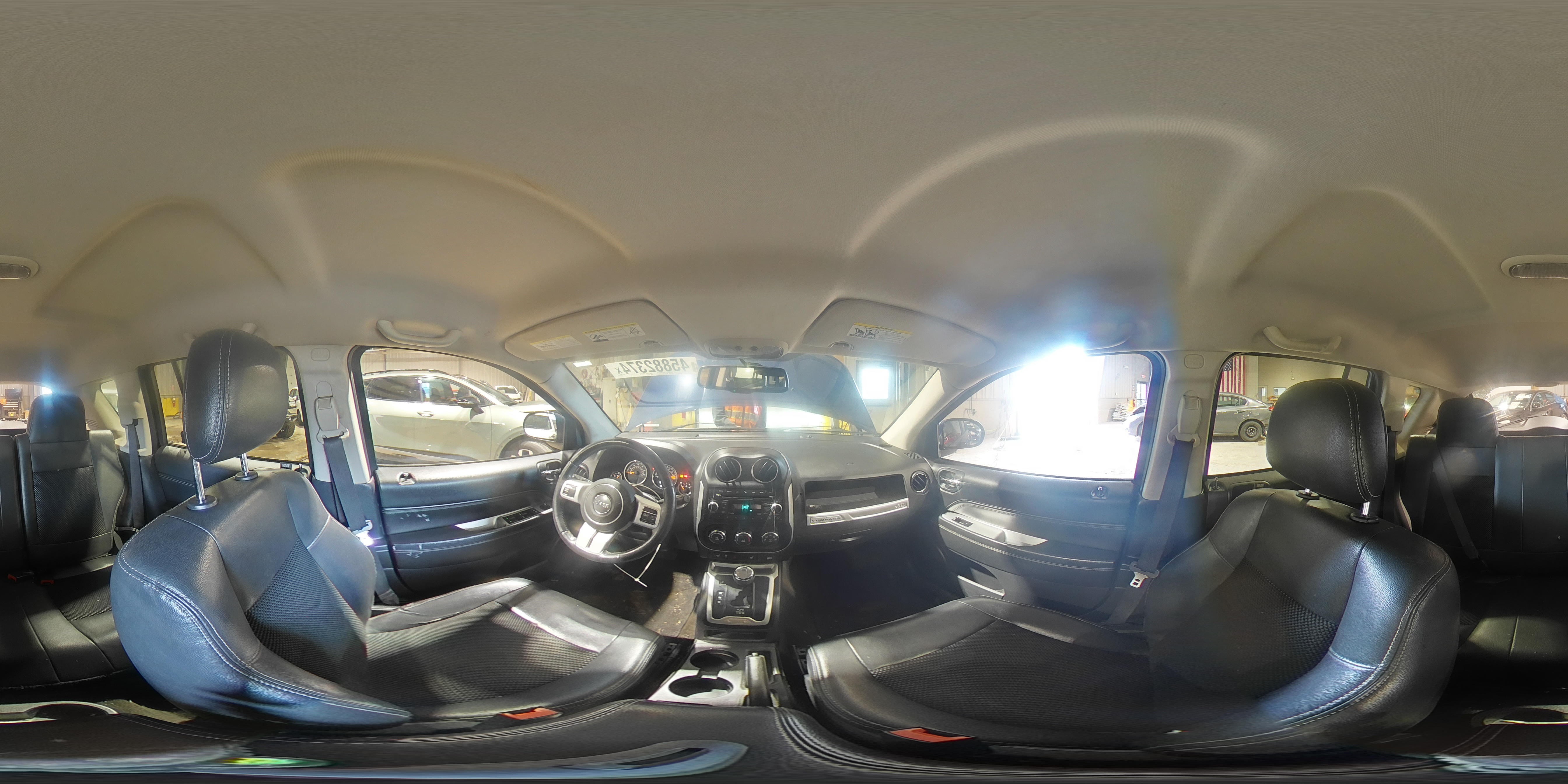 2016 Jeep Compass Latitude VIN: 1C4NJDEB9GD587855 Lot: 45882374