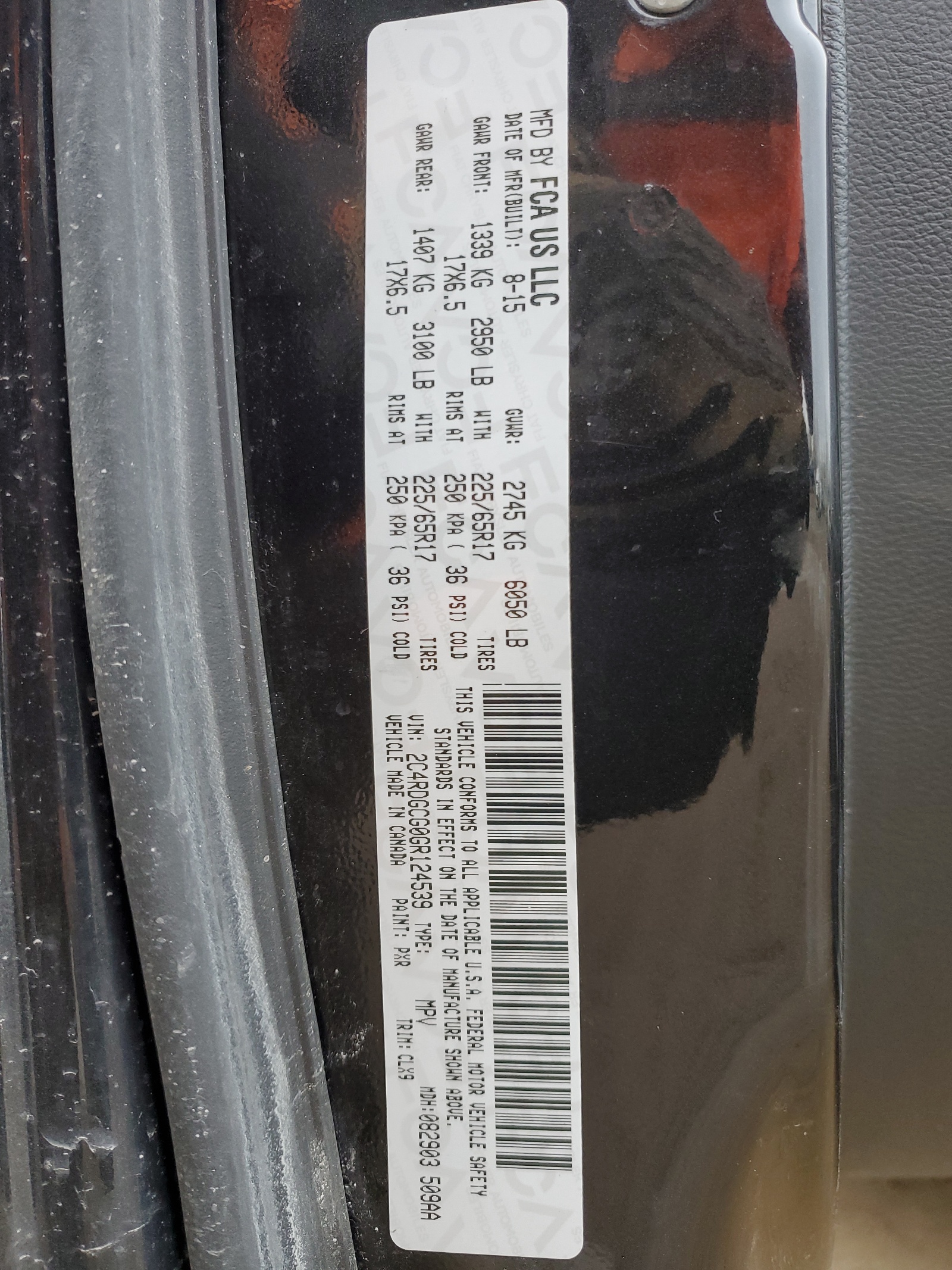 2C4RDGCG0GR124539 2016 Dodge Grand Caravan Sxt