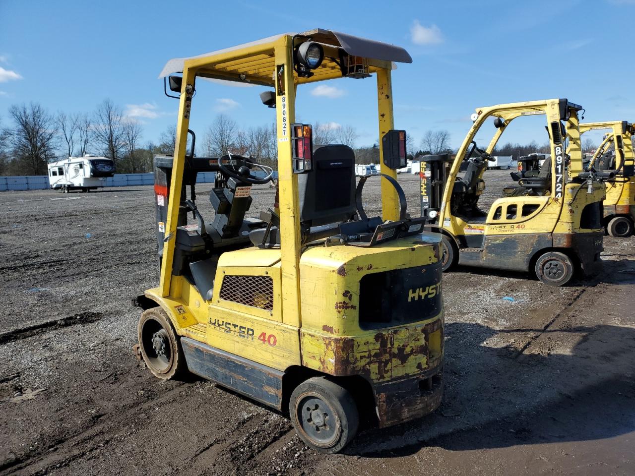 2000 Hyst Fork Lift VIN: D187V18969X Lot: 47238304