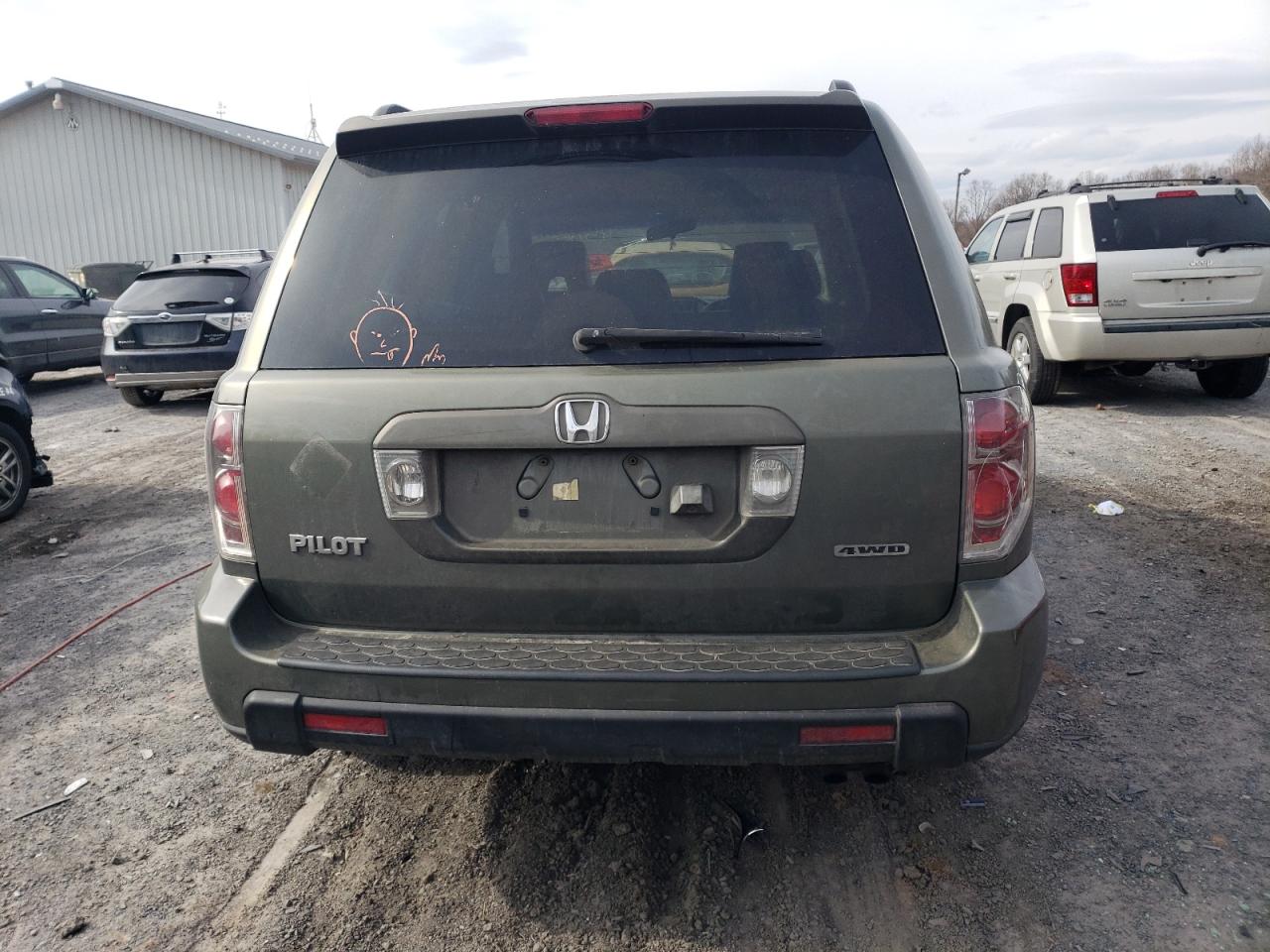 2007 Honda Pilot Exl VIN: 5FNYF18797B024642 Lot: 45865004