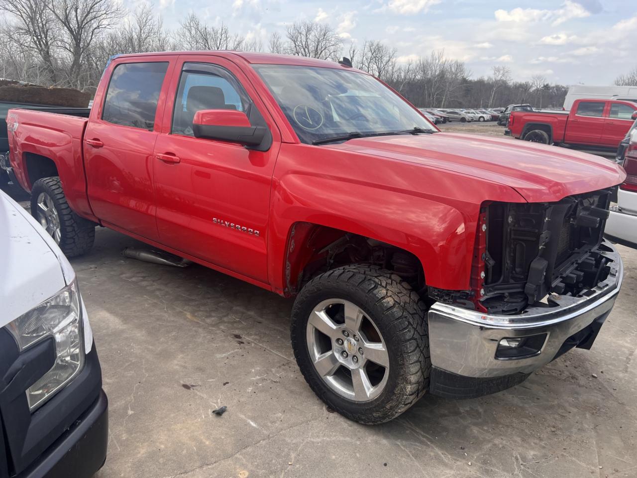 2014 Chevrolet Silverado K1500 Lt VIN: 3GCUKREC2EG231956 Lot: 41290414