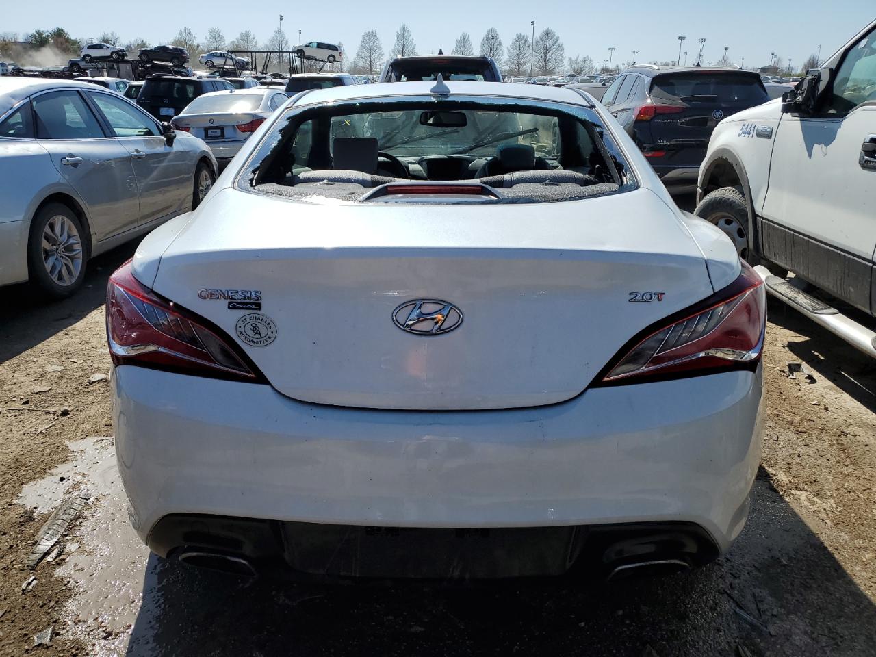 2013 Hyundai Genesis Coupe 2.0T VIN: KMHHT6KD0DU107542 Lot: 47443594