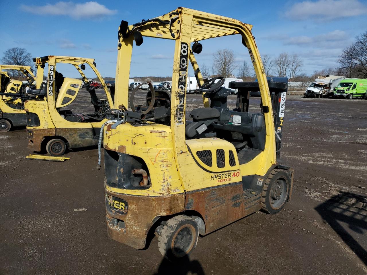 F187V13700F 2008 Hyst Forklift