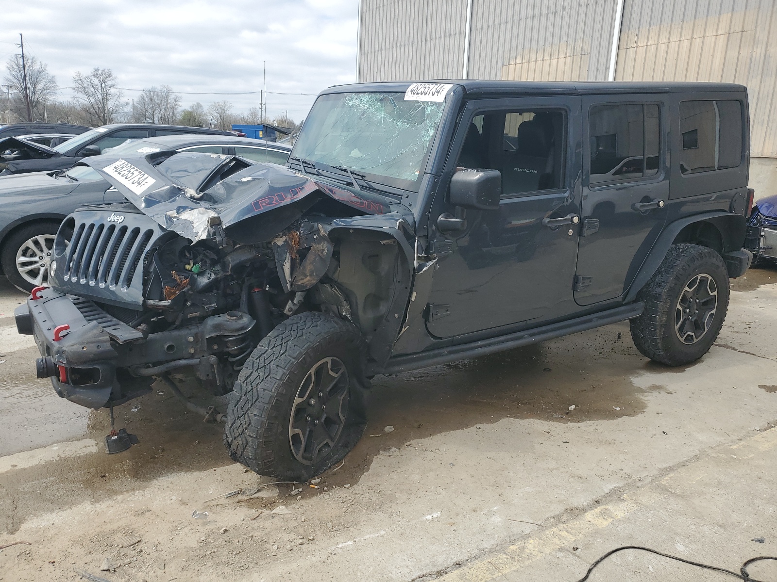 2017 Jeep Wrangler Unlimited Rubicon vin: 1C4BJWFG0HL543243