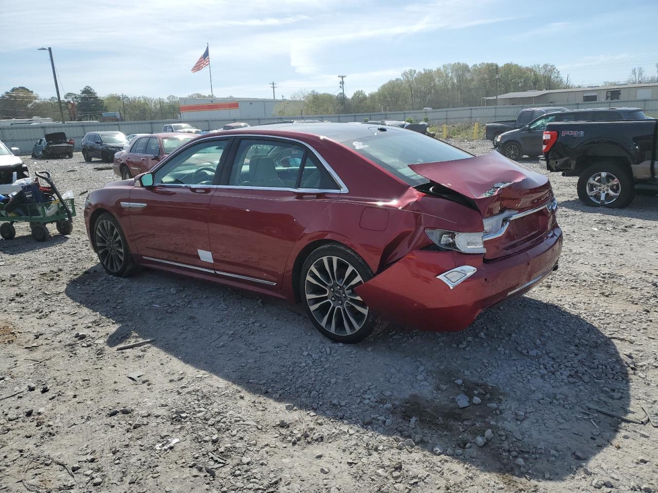 1LN6L9NC8H5623482 2017 Lincoln Continental Reserve