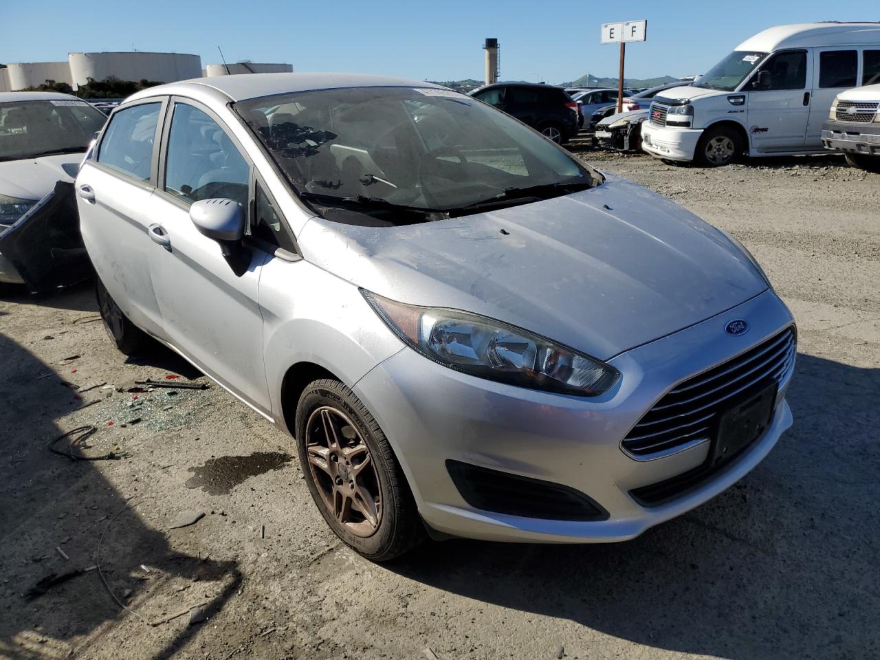 2017 Ford Fiesta Se VIN: 3FADP4BJ0HM110622 Lot: 55965944