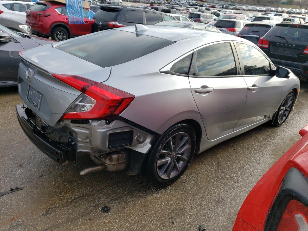 2019 Honda Civic Ex VIN: 19XFC1F3XKE005922 Lot: 45241644