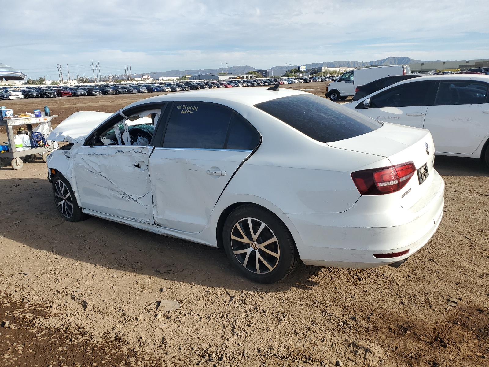 2017 Volkswagen Jetta Se vin: 3VWDB7AJ7HM377118