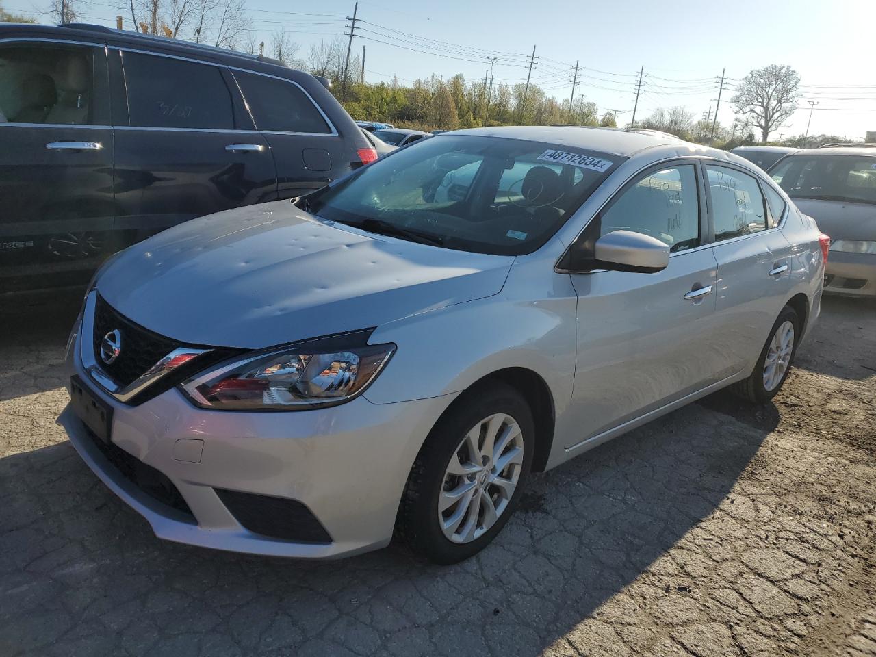 2019 Nissan Sentra S VIN: 3N1AB7AP8KY430373 Lot: 48742834