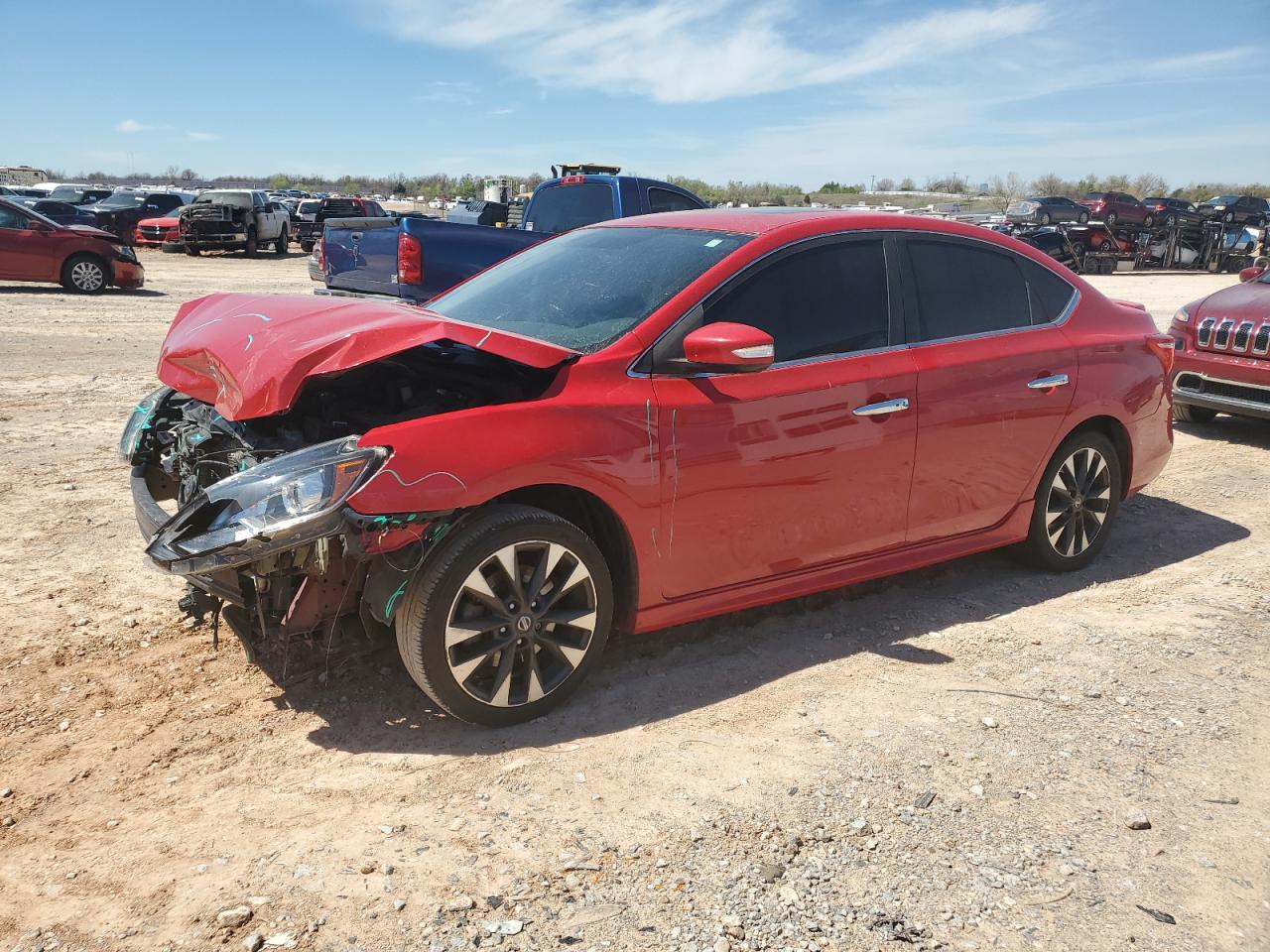 3N1CB7AP2JY204630 2018 Nissan Sentra Sr Turbo