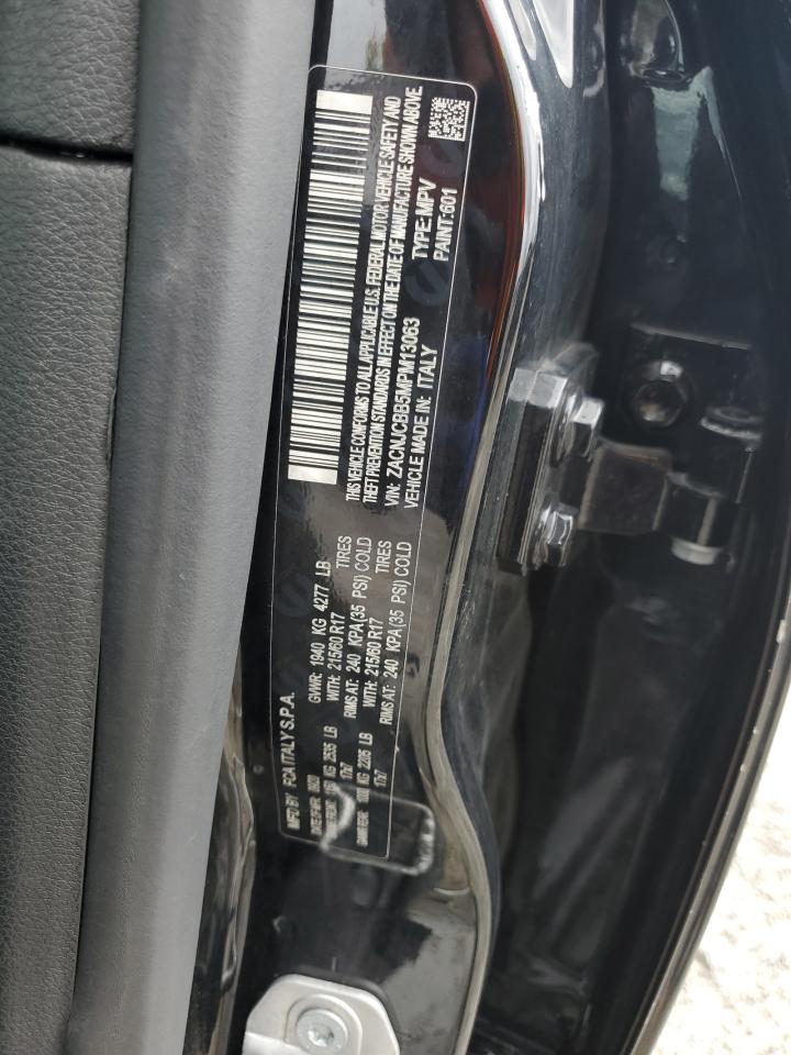 2021 Jeep Renegade Latitude VIN: ZACNJCBB5MPM13063 Lot: 66802025