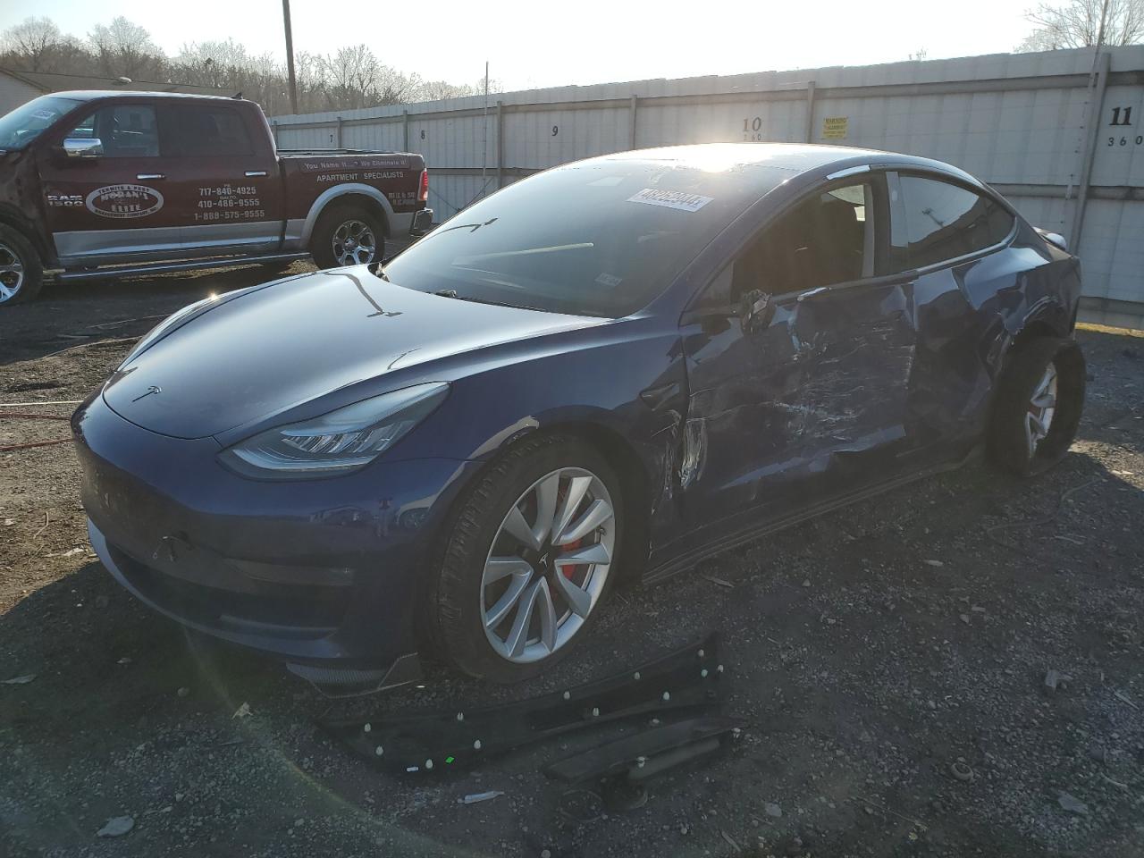 2020 Tesla Model 3 VIN: 5YJ3E1EB8LF712275 Lot: 48252944