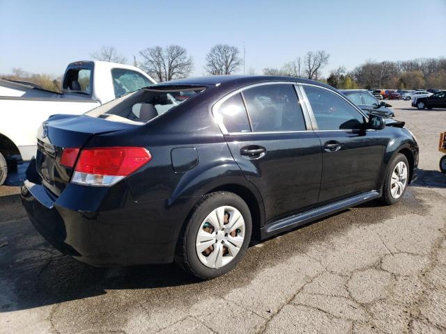  SUBARU LEGACY 2013 Чорний