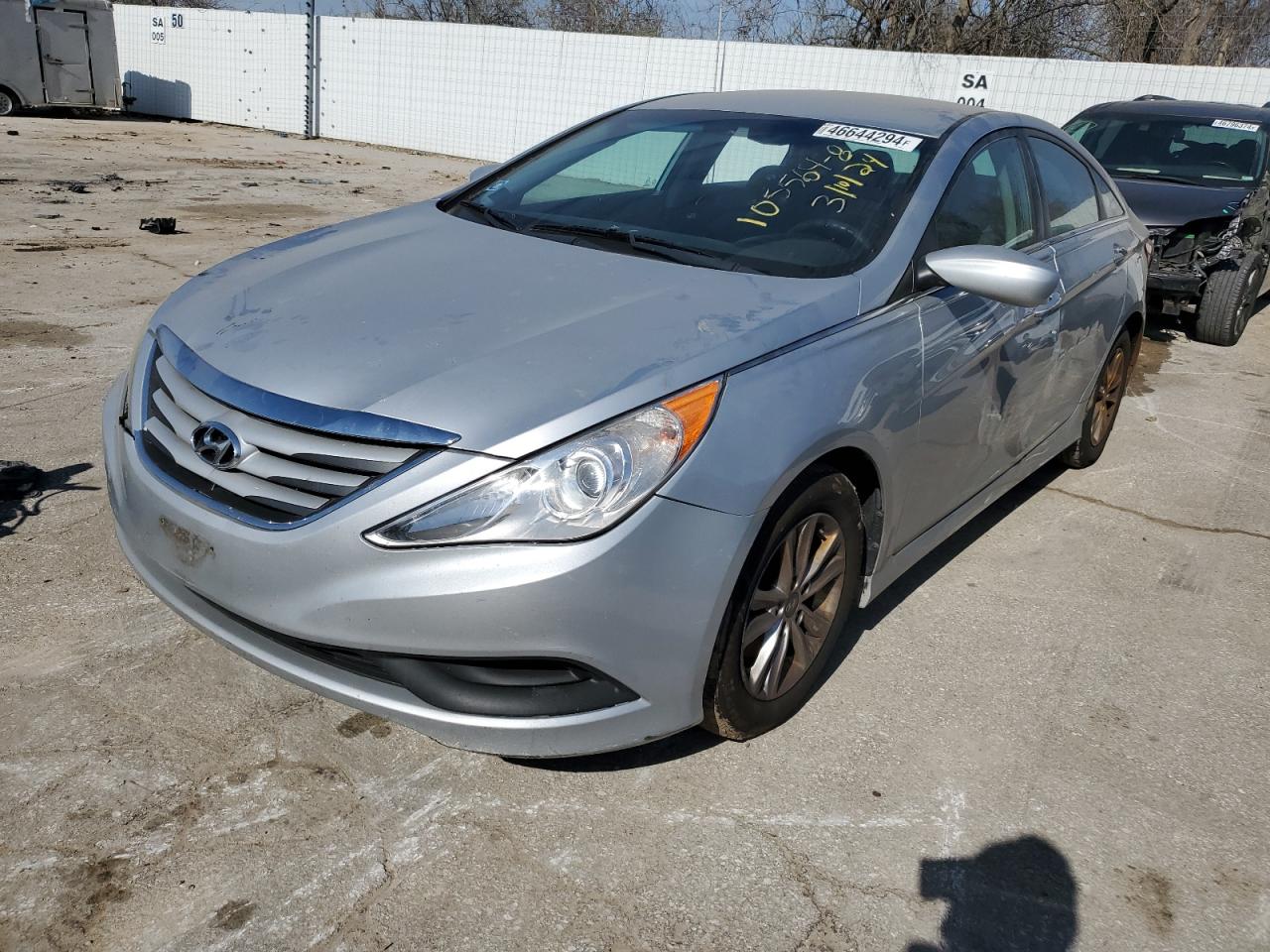 2014 Hyundai Sonata Gls VIN: 5NPEB4ACXEH858795 Lot: 46644294