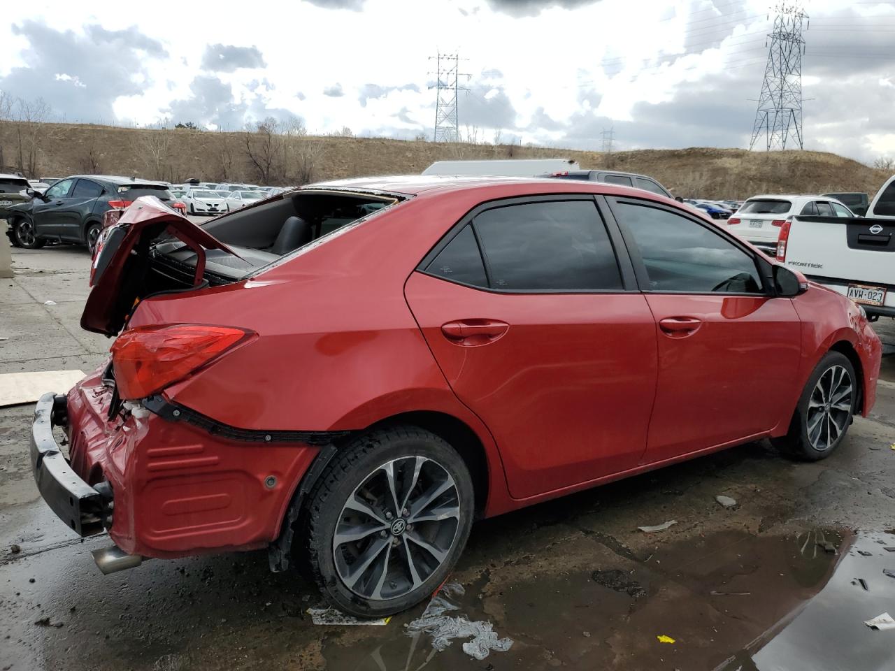 2017 Toyota Corolla L VIN: 5YFBURHE5HP693845 Lot: 46250714