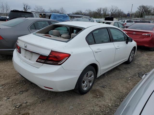  HONDA CIVIC 2015 White