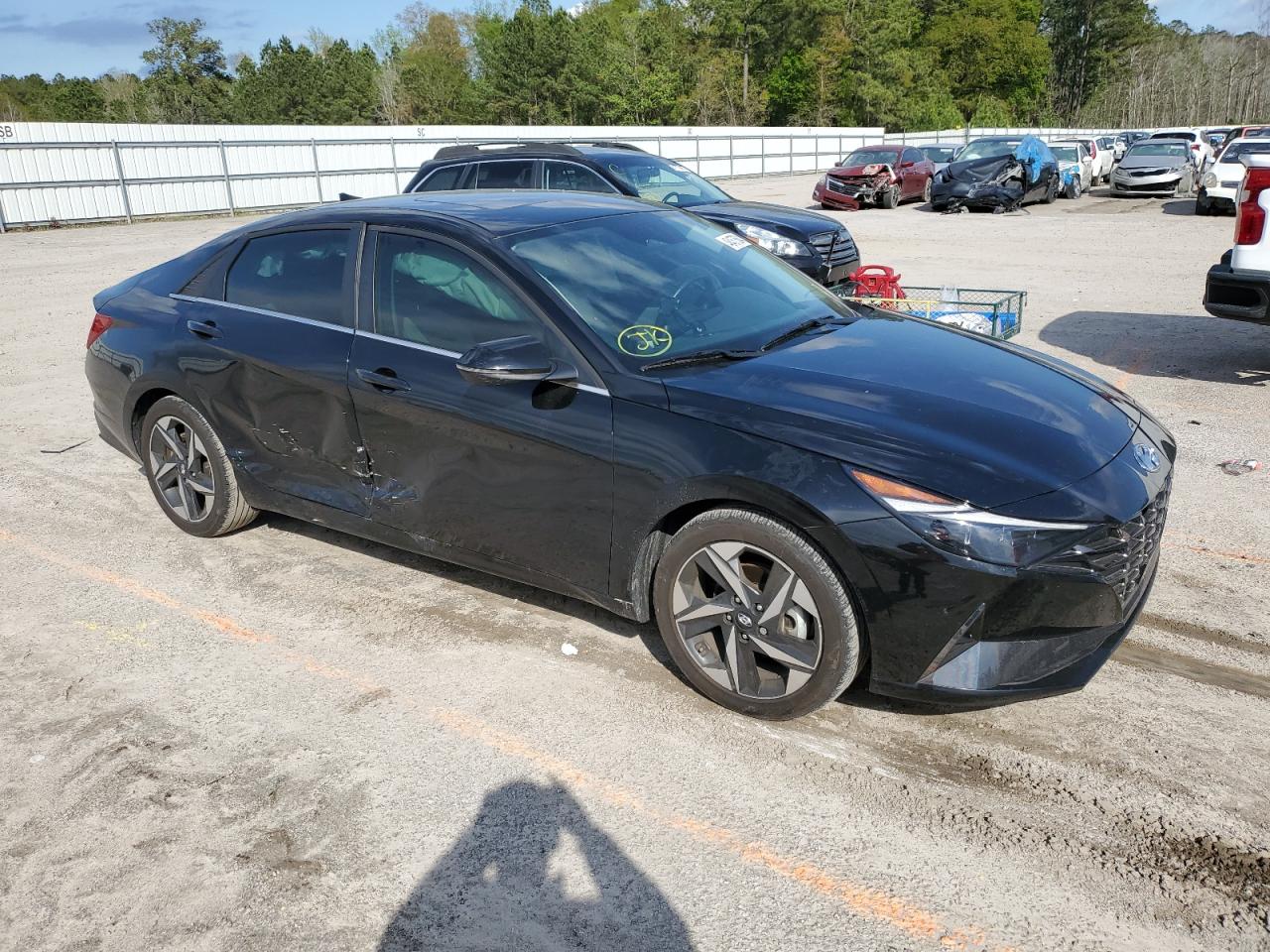 2022 Hyundai Elantra Limited VIN: KMHLP4AG4NU352831 Lot: 48457584