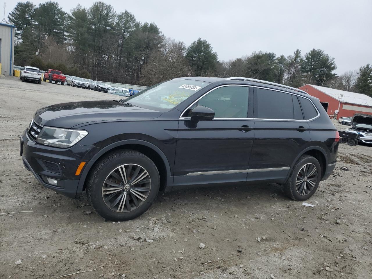 2018 Volkswagen Tiguan Se VIN: 3VV2B7AX4JM184446 Lot: 45485634