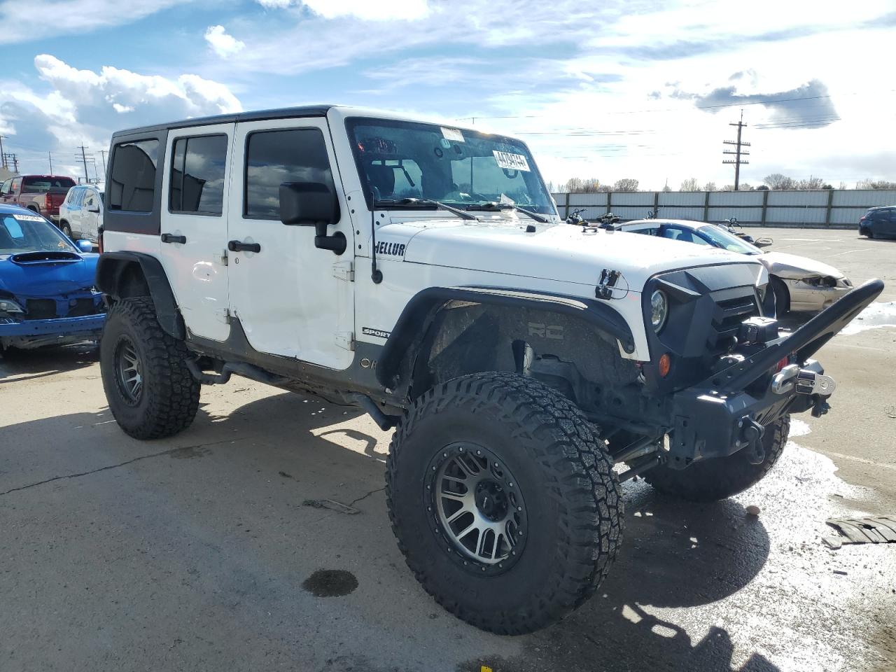 2013 Jeep Wrangler Unlimited Sport VIN: 1C4BJWDG1DL514279 Lot: 44794744