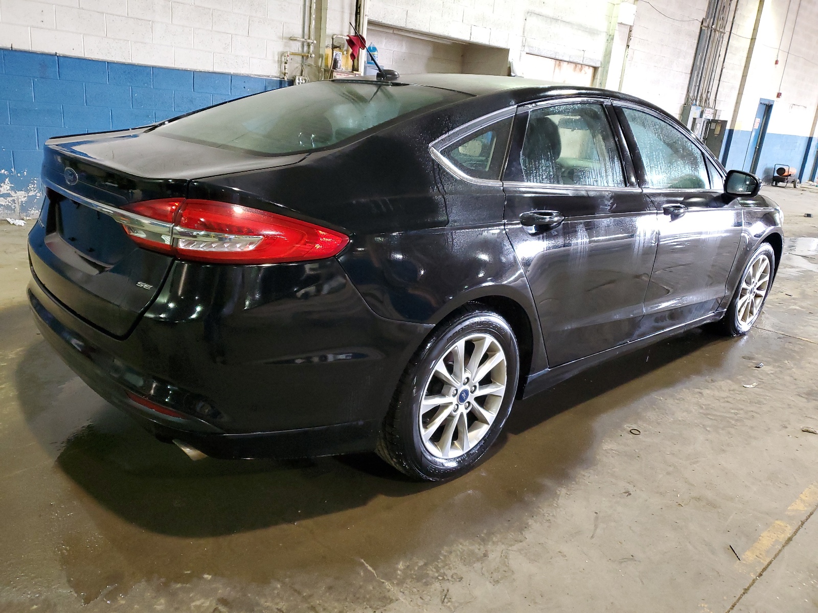 2017 Ford Fusion Se vin: 3FA6P0H77HR145898