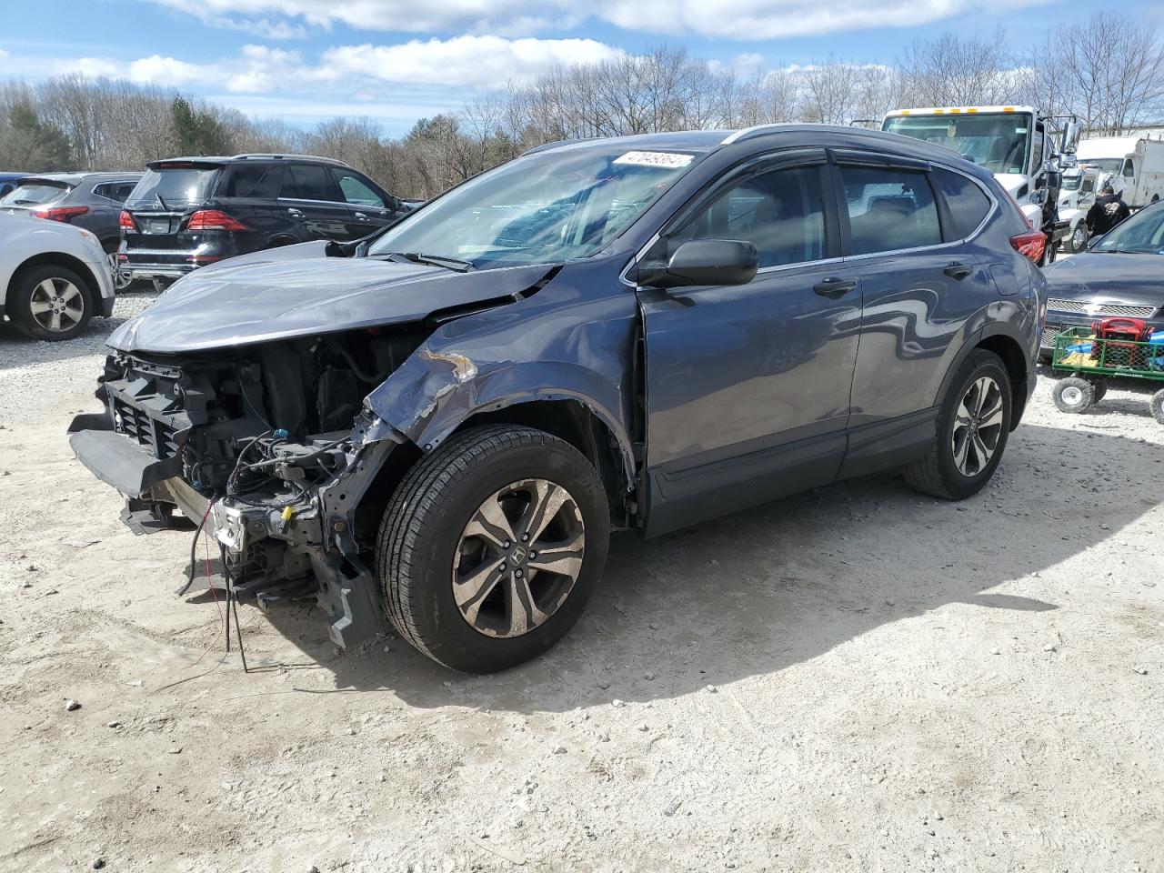 2018 Honda Cr-V Lx VIN: 2HKRW5H32JH411910 Lot: 47049364