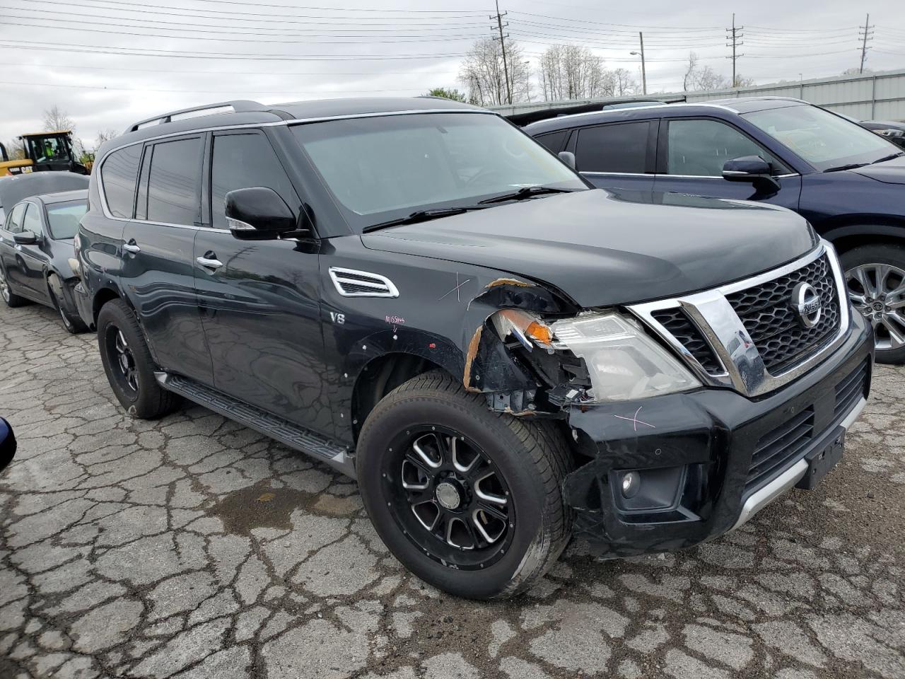 2017 Nissan Armada Sv VIN: JN8AY2ND4H9002141 Lot: 48488604