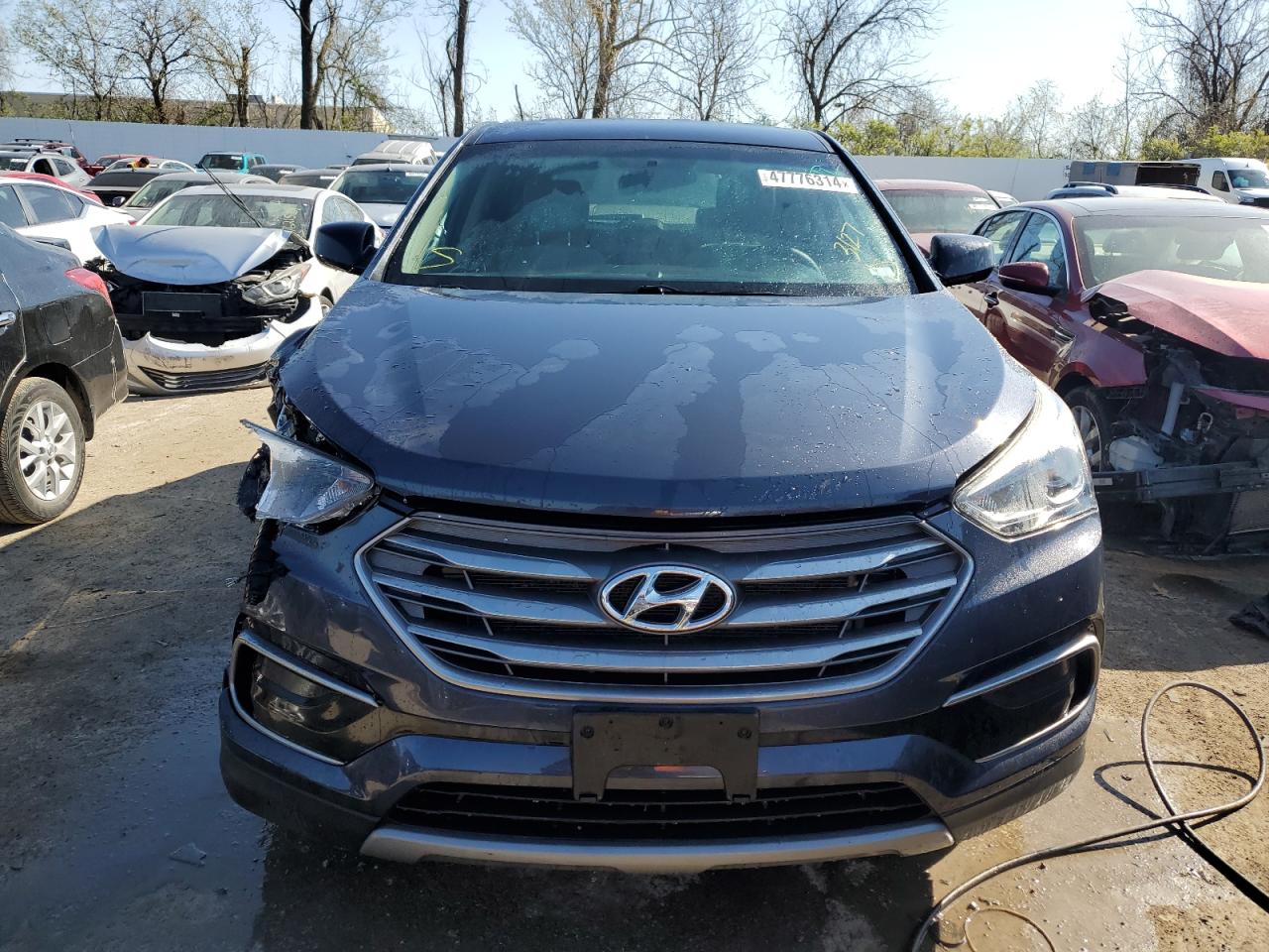 2017 Hyundai Santa Fe Sport VIN: 5XYZT3LBXHG393749 Lot: 47776314