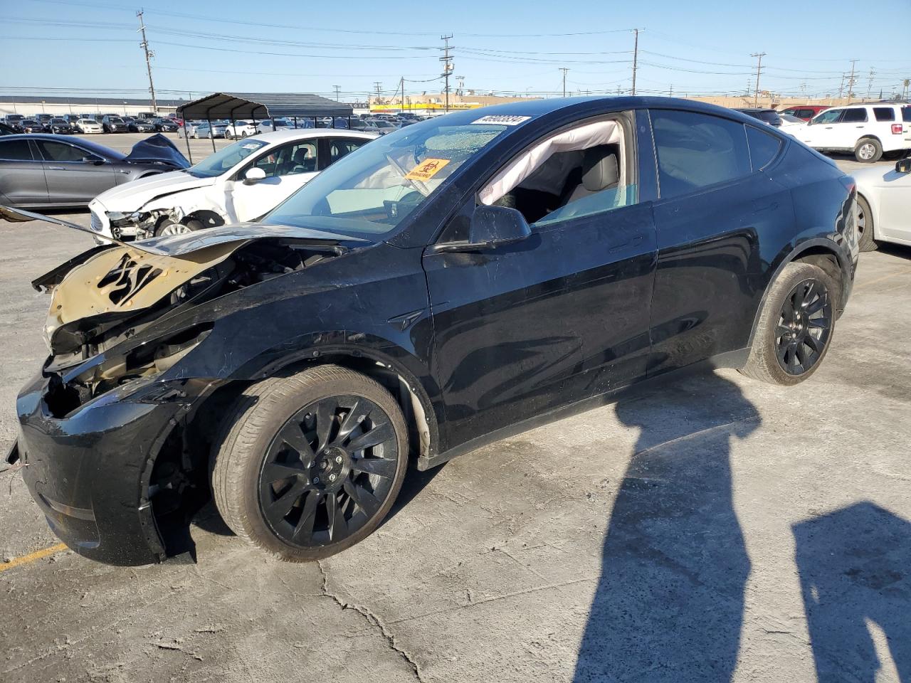 2023 Tesla Model Y VIN: 7SAYGAEE2PF745999 Lot: 46903834